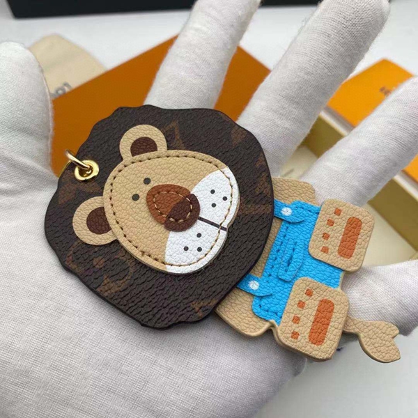 ブランドキーホルダー側面デザイン